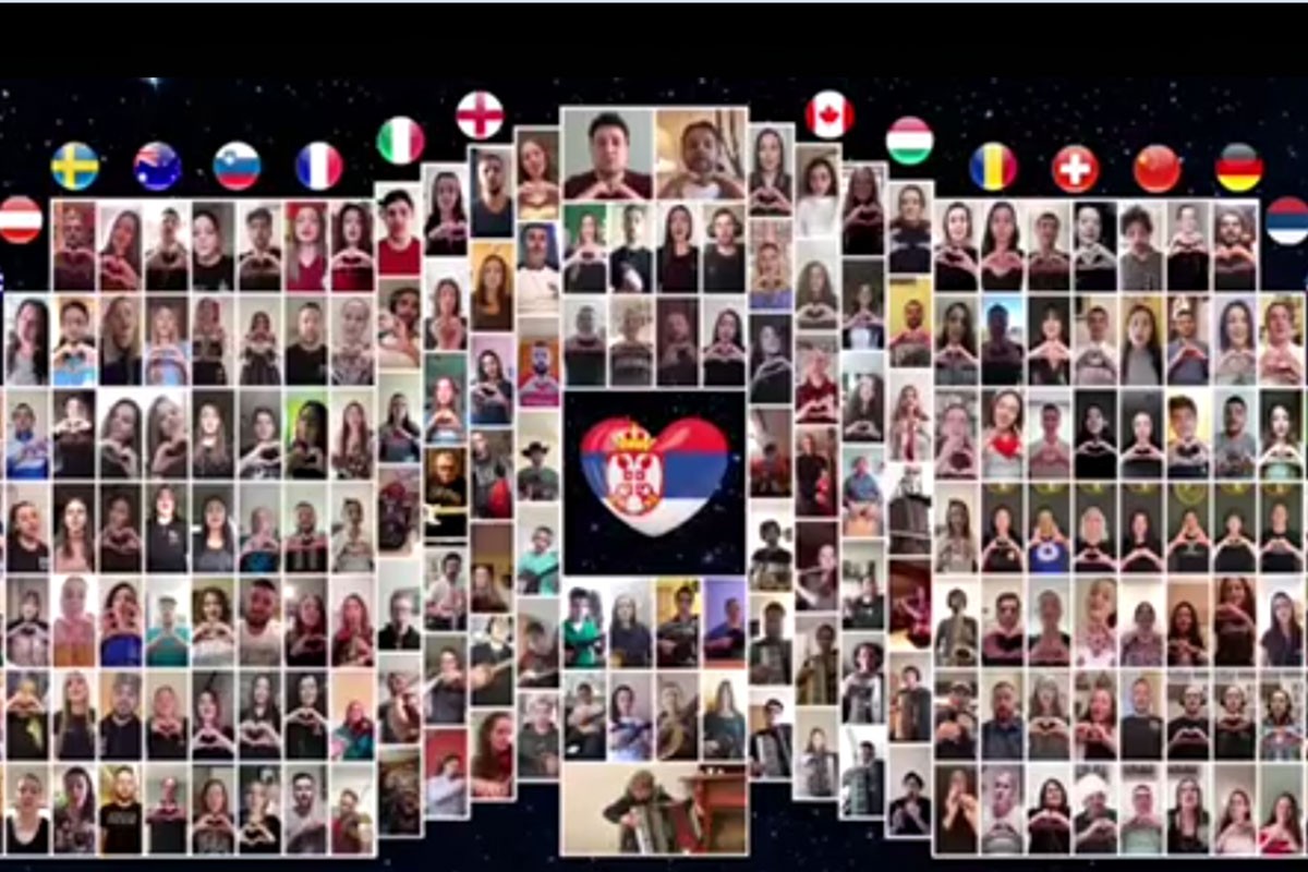 Folkloraši iz cijelog svijeta preko Skype uvježbali pjesmu za Srbiju (VIDEO)