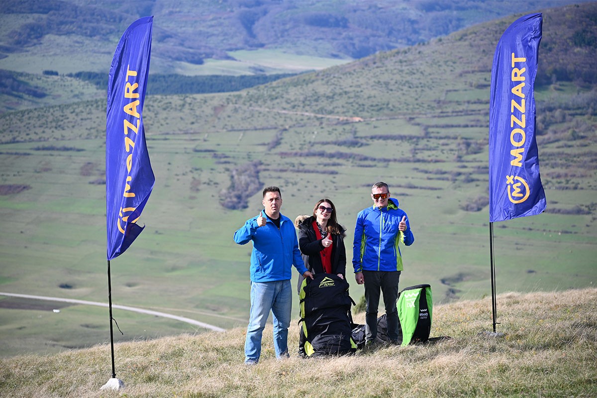 Uz Mozzart samo je nebo granica: Novo paraglajding krilo za "Cross Country"