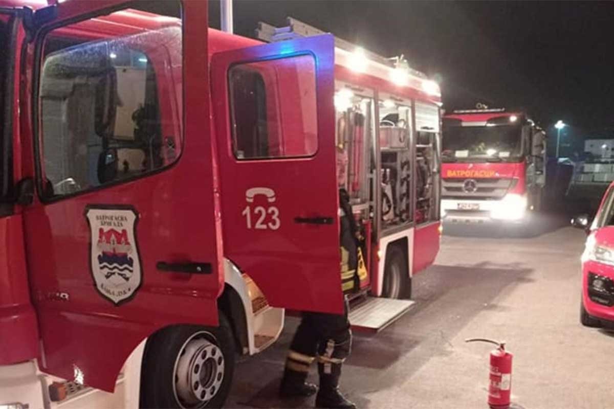 Požar u krugu "Incela" u Banjaluci