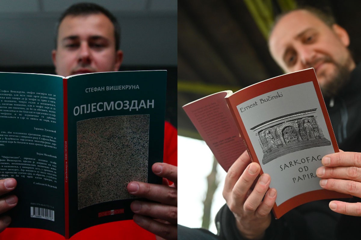 Veče poezije, muzike i satire Ernesta Bučinskog i Stefana Višekrune