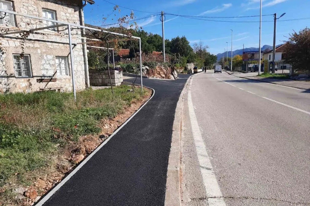 Riješen problem trotoara kroz najveće trebinjsko naselje