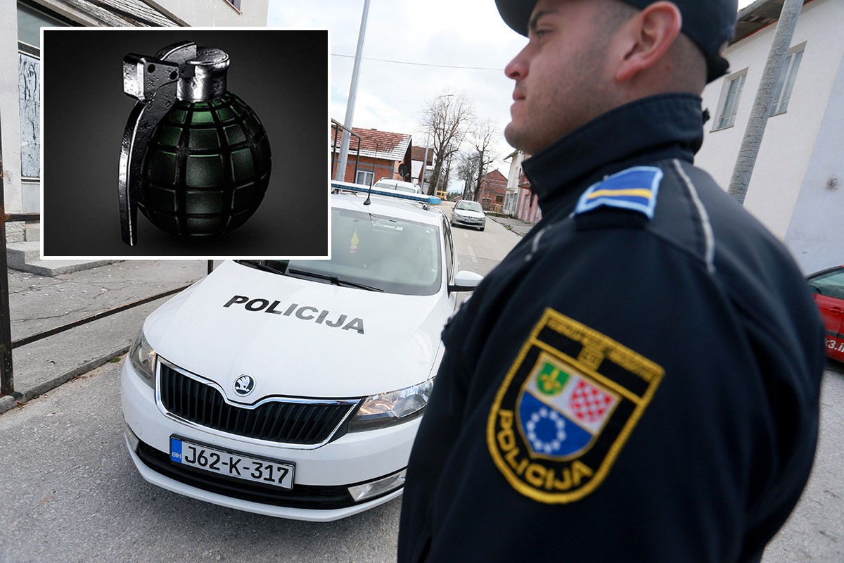 Bratu bacio bombu u dvorište