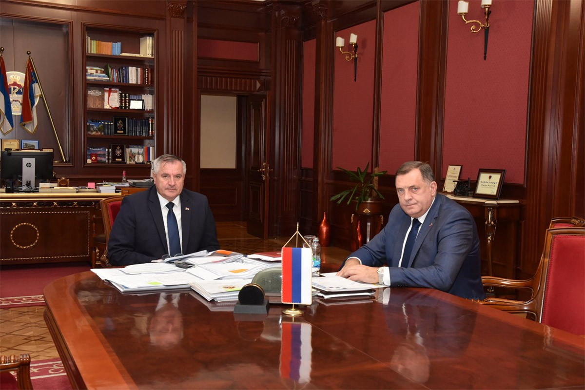 Dodik i Višković: Narednih dana predstavljanje seta ekonomsko - socijalnih mjera