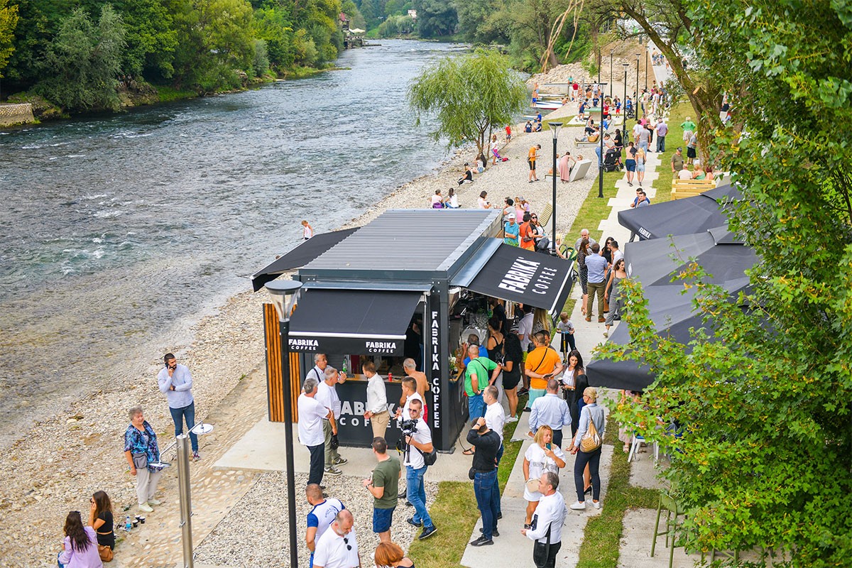Novu gradsku plažu u Banjaluci građani koriste kao park i izletište