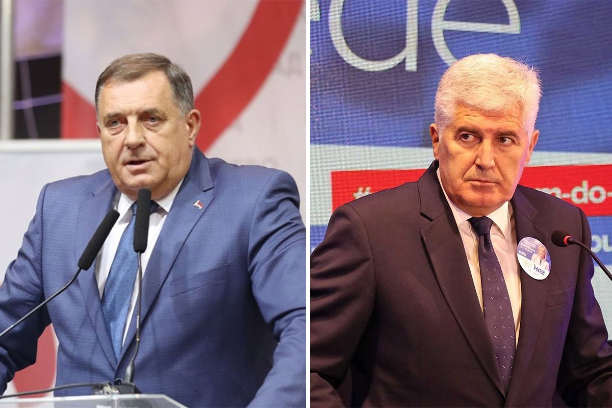Dodik i Čović danas u Mostaru