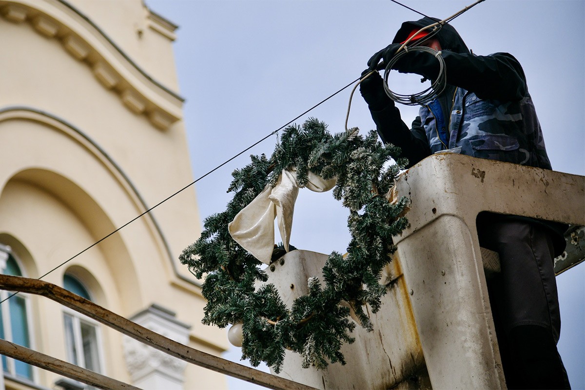 Gospodska ulica poprima čaroban novogodišnji izgled