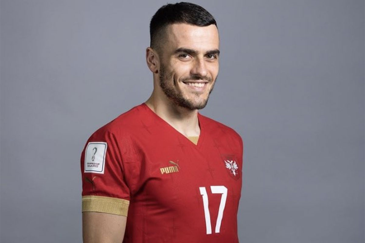 FIlip Kostić trenirao uoči meča sa Brazilom
