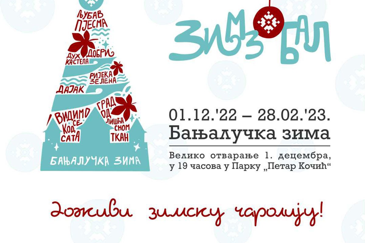 Otvaranje "Banjalučke zime" 1. decembra