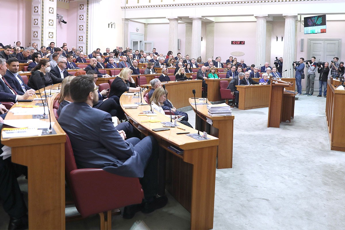 Hrvatski sabor usvojio prvi budžet u evrima
