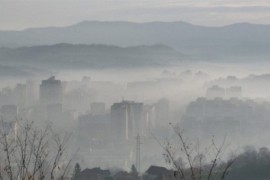 Vazduh najlošiji u Visokom, Zenici i Sarajevu