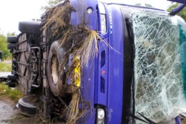 16 povrijeđenih nakon prevrtanja crkvenog autobusa