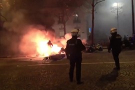 Navijači Maroka ponovo pravili haos u Parizu