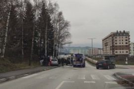 Nezgoda u Istočnom Novom Sarajevu, učestvovala dva vozila