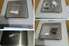 Oduzeti kokain, marihuana, džoint i novac