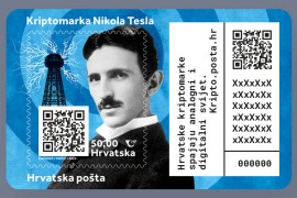 Hrvati štancuju kriptomarke sa likom Tesle