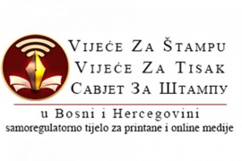 Savjet za štampu i online medije: Novinari i urednici ne smiju ...