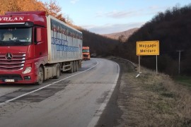 Uklonjena barikada na Merdaru
