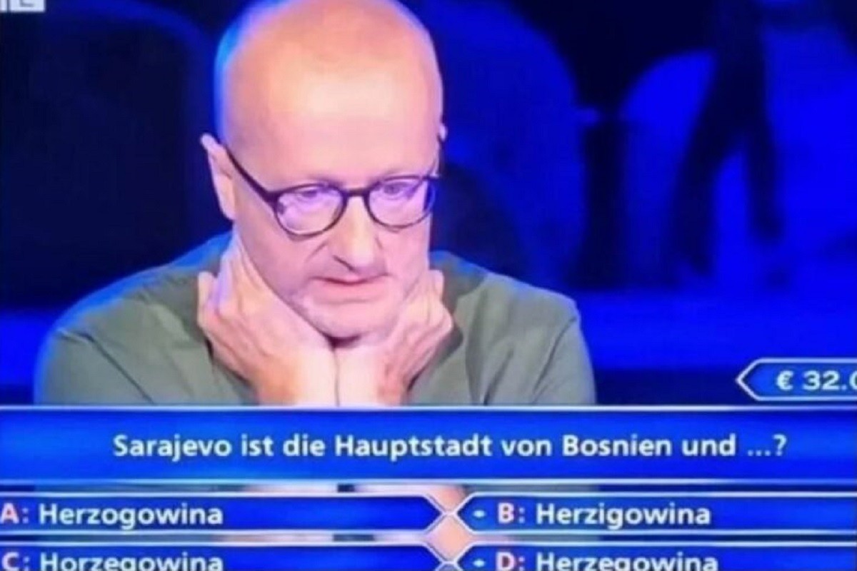 Takmičar u njemačkom “Milioneru” nije znao naziv BiH