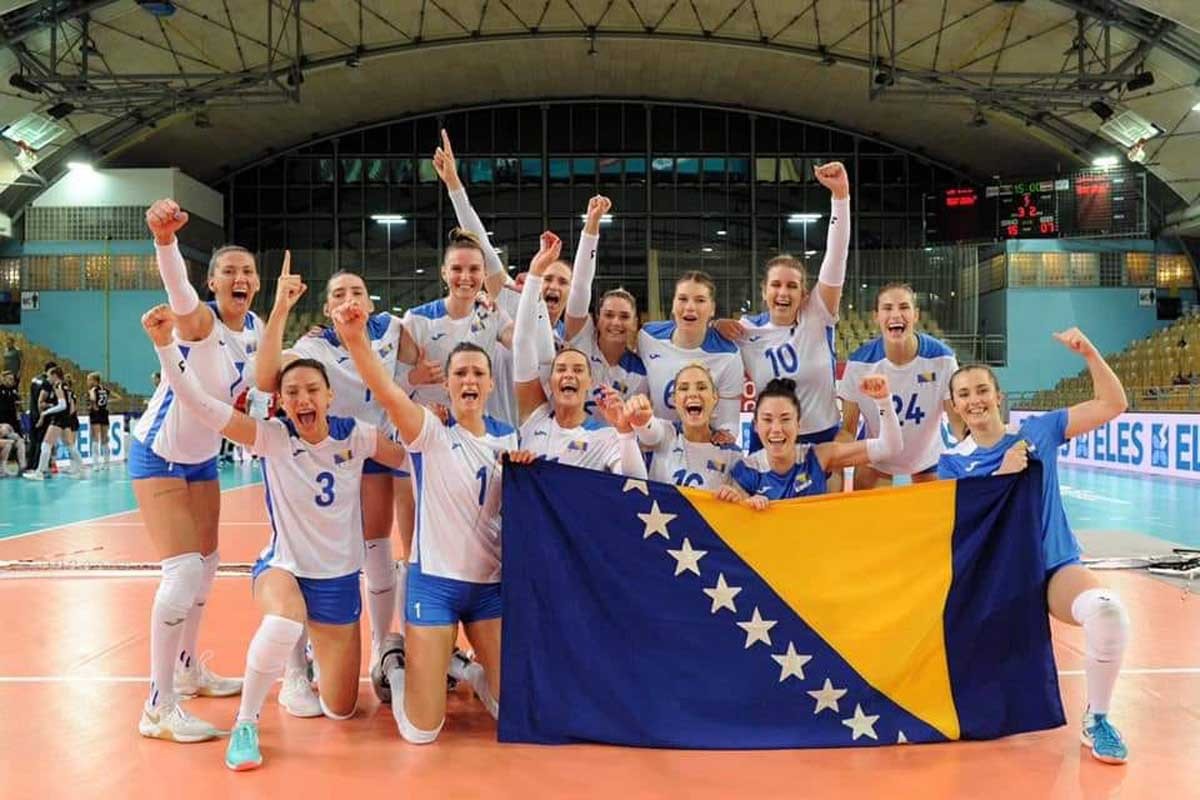 Predstavljamo: Ženska odbojkaška reprezentacija BiH, evropska krema