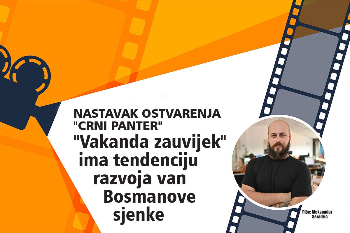 "Crni panter: Vakanda zauvijek" ima tendenciju razvoja van Bosmanove sjenke