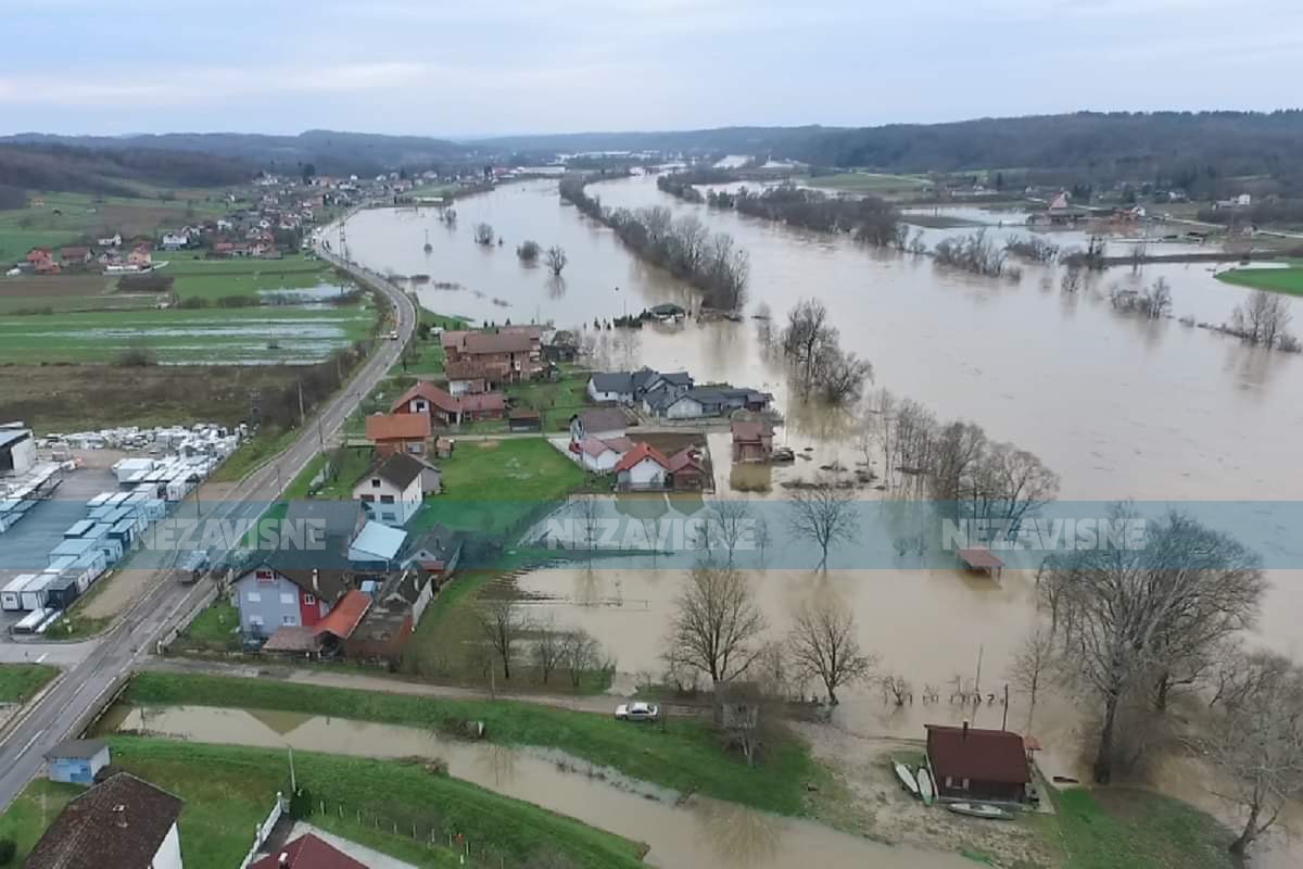 Situacija na poplavljenim područjima pod kontrolom