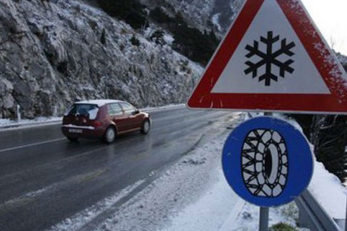 Zasniježen kolovoz u višim krajevima, oprezno zbog poledice
