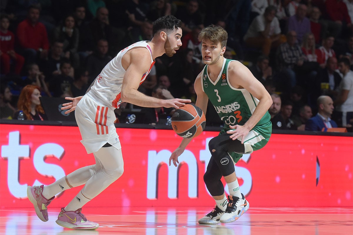Zvezda preokretom savladala Žalgiris i nastavila pobjednički niz