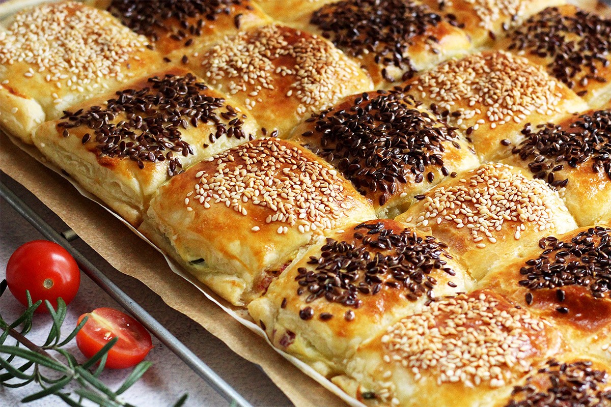 Pikantne lisnate kockice
