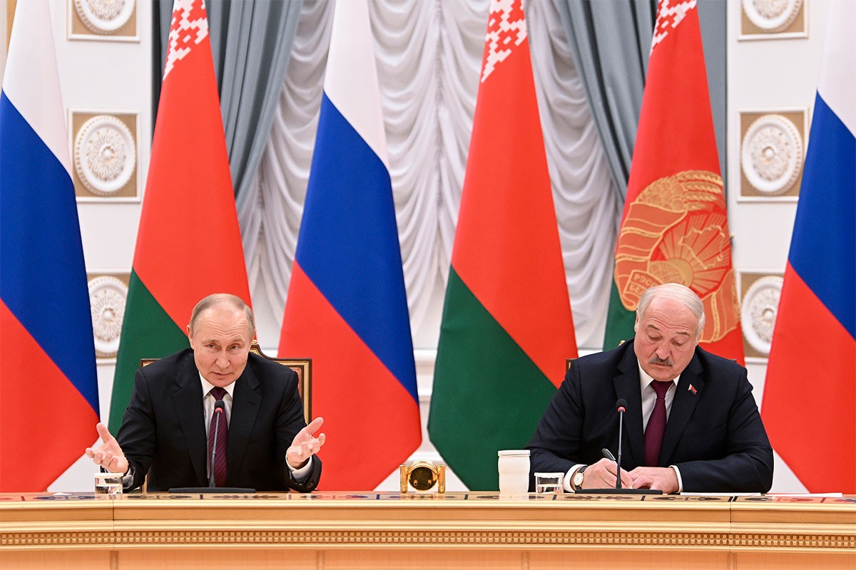Putin sa Lukašenkom: Saveznički odnosi među susjedima