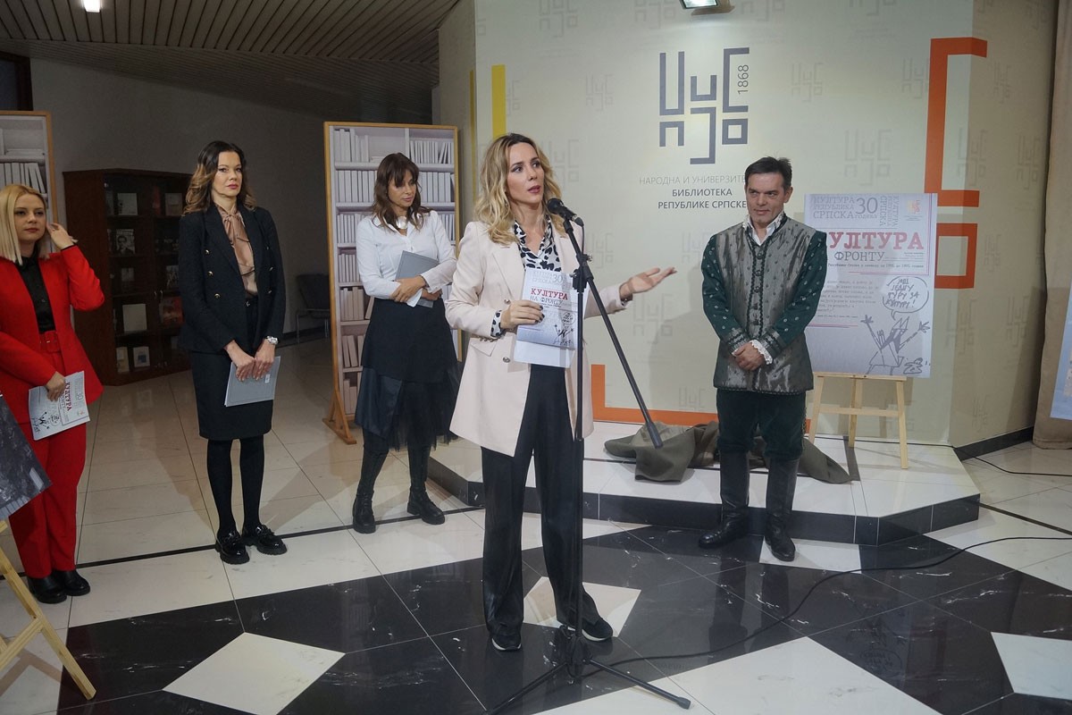 U NUB RS otvorena izložba "Kultura na frontu"