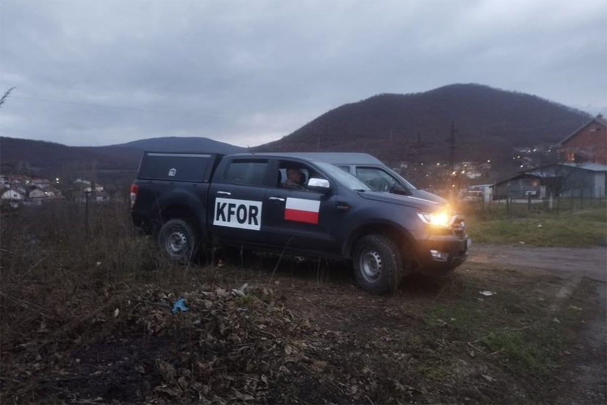KFOR istražuje incident u Zubinom Potoku