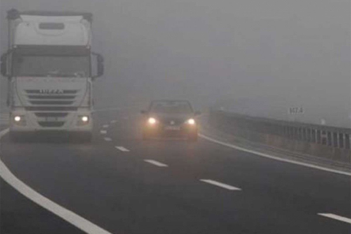 Kolovozi mjestimično mokri, magla na širem području Tuzle