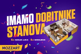 To može samo u Mozzartu: Evo ko su dobitnici stanova u Banjaluci i ...