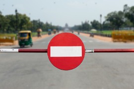 Srbi u Gotovuši blokirali put
