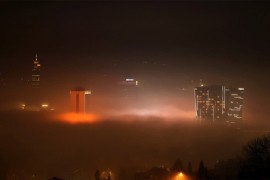 Vazduh u Sarajevu vrlo nezdrav, zbog magle otkazani letovi