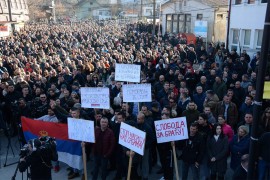 Veliki protest nakon ranjavanja dječaka na KiM: "Svi smo mi Stefan i ...