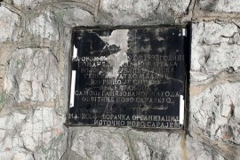 Ponovo oskrnavljena spomen-ploča na Vracama