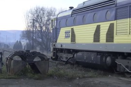 Skliznula dizalica za podizanje cisterni sa amonijakom