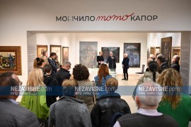 Otvorena izložba radova Momčila Mome Kapora: Negovo slikarstvo je ...