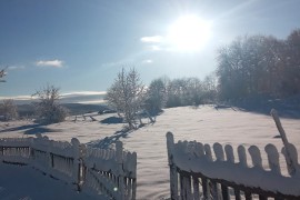 Pogledajte zimsku čaroliju na Manjači