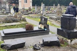 Uhapšen osumnjičeni za uništavanje spomenika na pravoslavnom groblju
