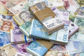 ​Prosječna neto zarada u Srbiji 642 evra