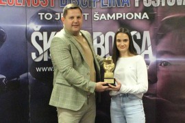 Sara Ćirković proglašena "Zlatnom bokserkom"