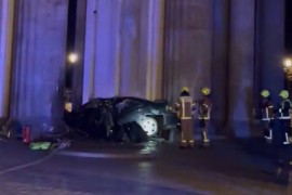 Mercedesom se zabio u Brandenburška vrata, stradao na licu mjesta ...