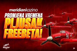 Meridian prognoza glasi: U Aviatoru pljusak freebetova - svaki dan!