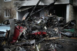 U padu helikoptera poginuo cijeli vrh ukrajinskog MUP-a (FOTO)