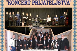 "Banjalučki vez" i "Prijatelji sa Une": "Koncert prijateljstva" u ...