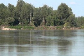Rijeke Rzav i Drina u opadanju