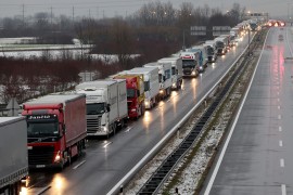 Saobraćajni kolaps u Sloveniji: Kolona kamiona duga desetak kilometara