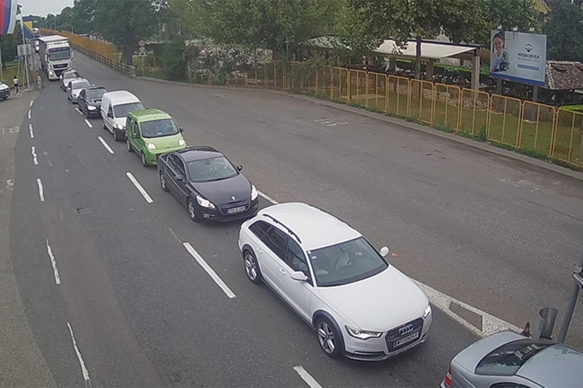 Pojačana frekvencija vozila na izlazu iz BiH